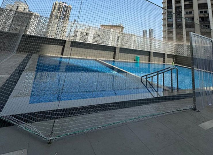 Installation of Swimming Pool Enclosure Nets