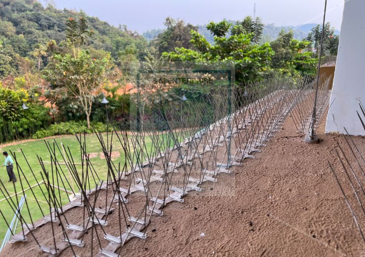 Installation of Bird Control Spikes