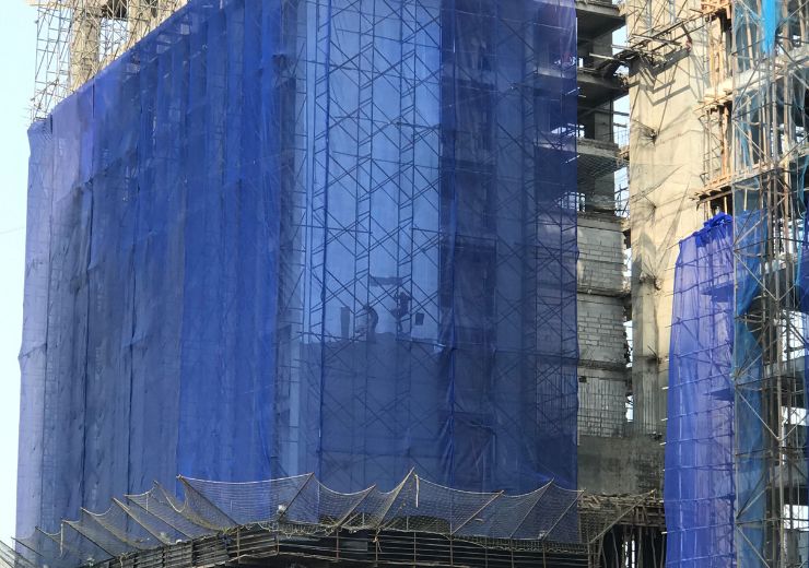 Installation of Construction Safety Net