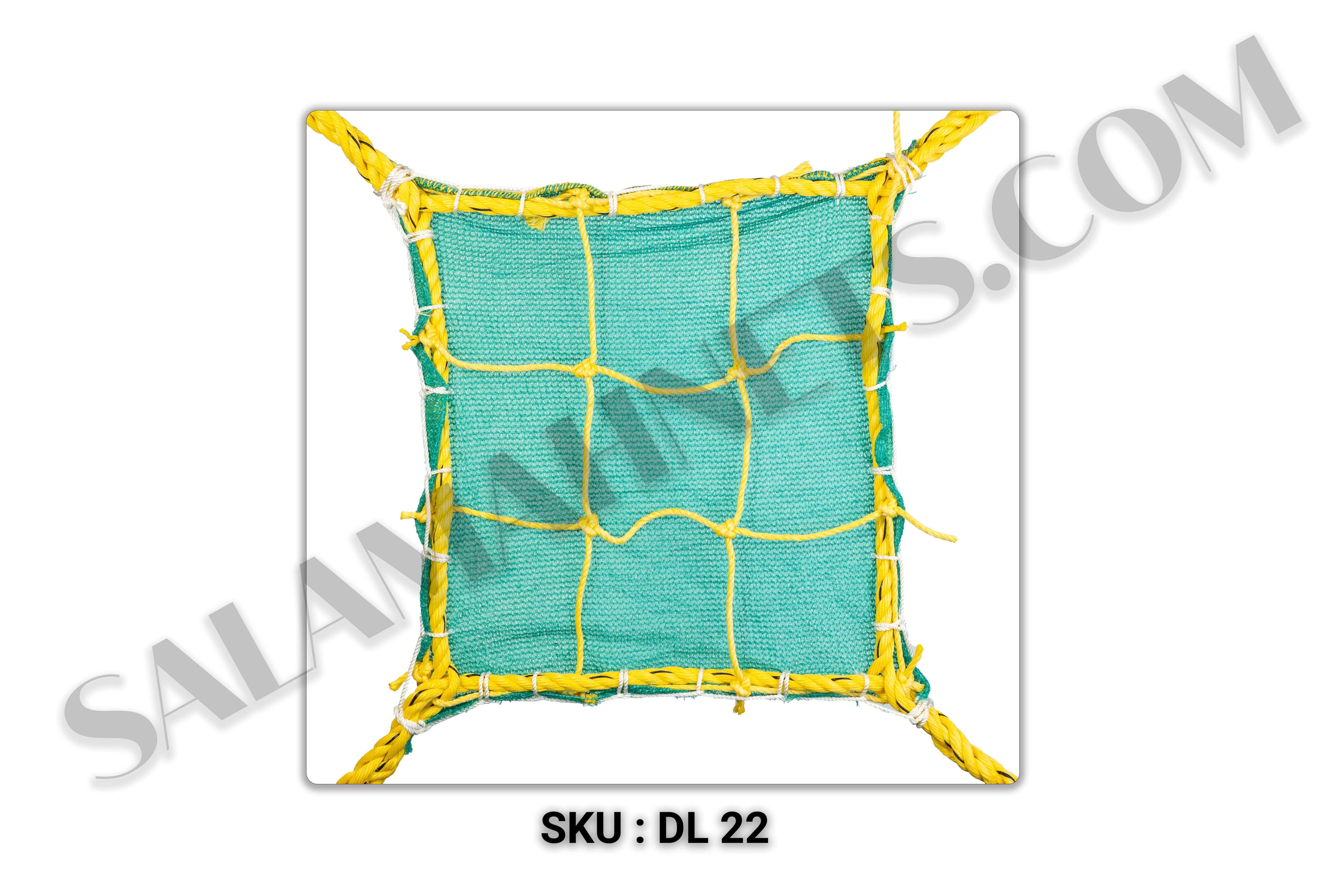 4MM PP Machine Knotted Double Layer with Tape Safety Net