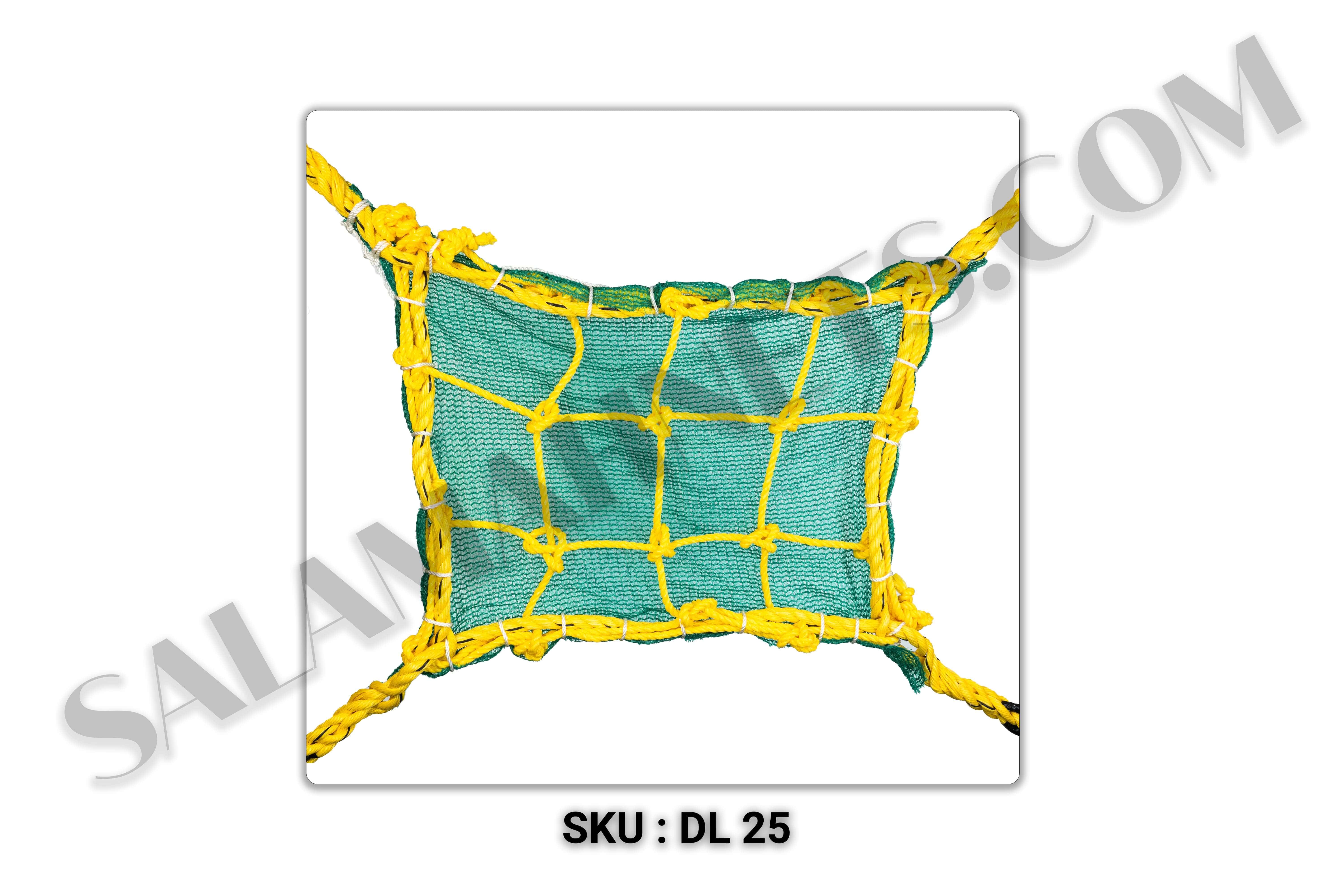 6MM PP Hand Knotted Double Layer Agro Tape Shade Net Safety Net