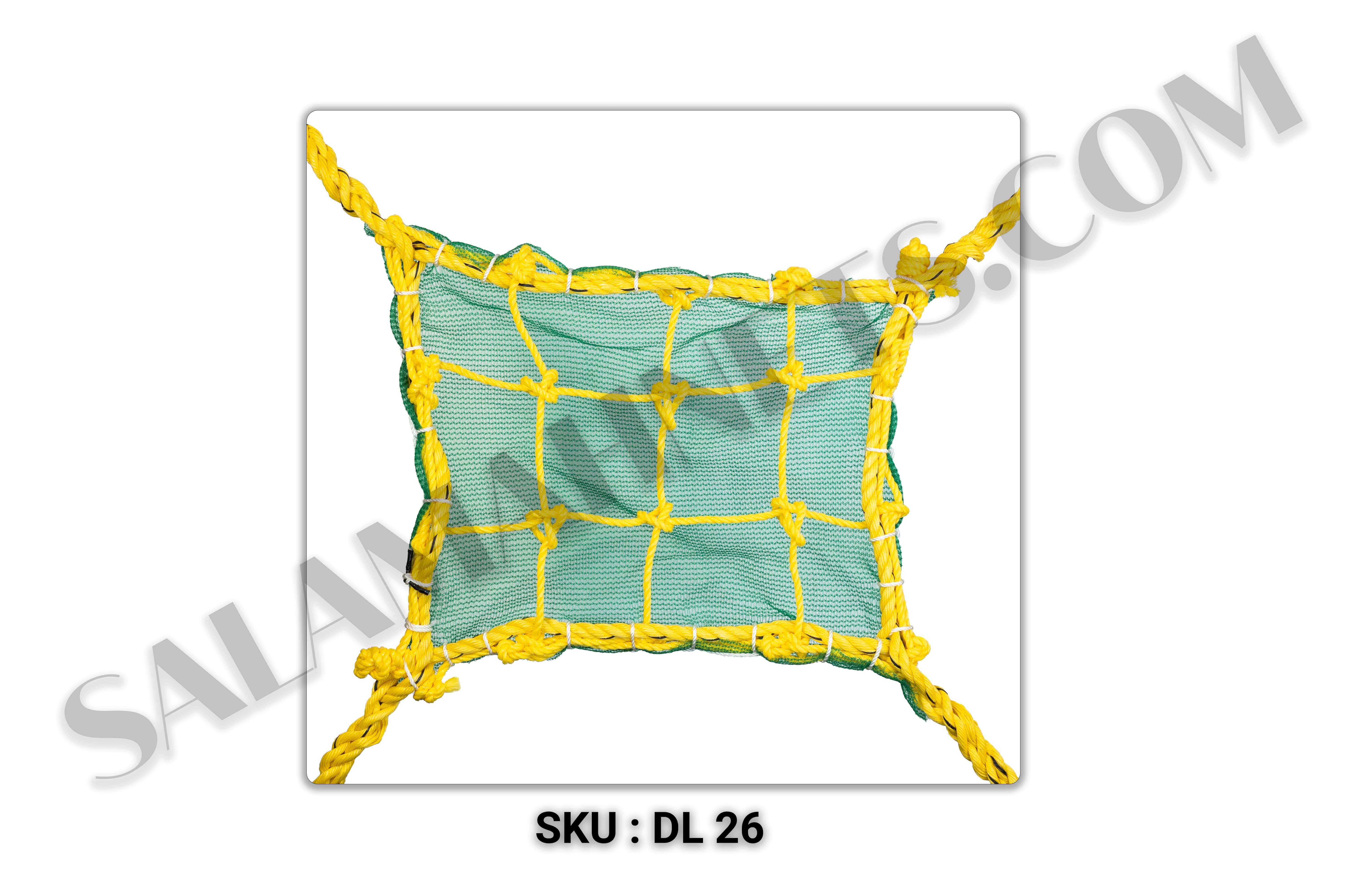 6MM PP Hand Knotted Double Layer Monofilament Shade Net Safety Net