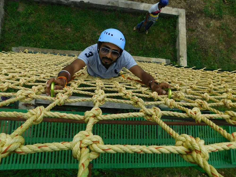 20MM Passing/Knotted for lifting Single Layer Safety Net