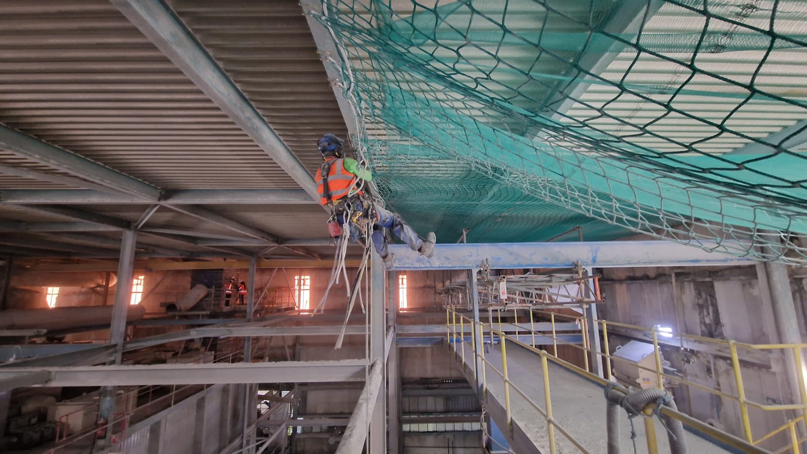 2.5mm Braided, 40mm mesh, Double Layer with Monofilament Safety Net