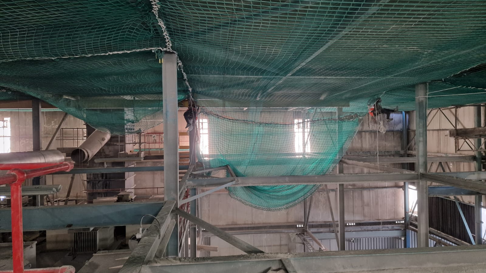 4MM PP Machine Knotted Double Layer with Tape Safety Net