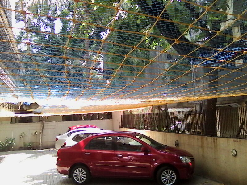 6MM PP Hand Knotted Double Layer Fish Net Safety Net