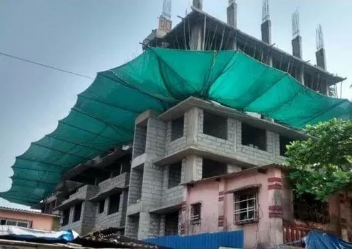 6MM PP Hand Knotted Double Layer Agro Tape Shade Net Safety Net