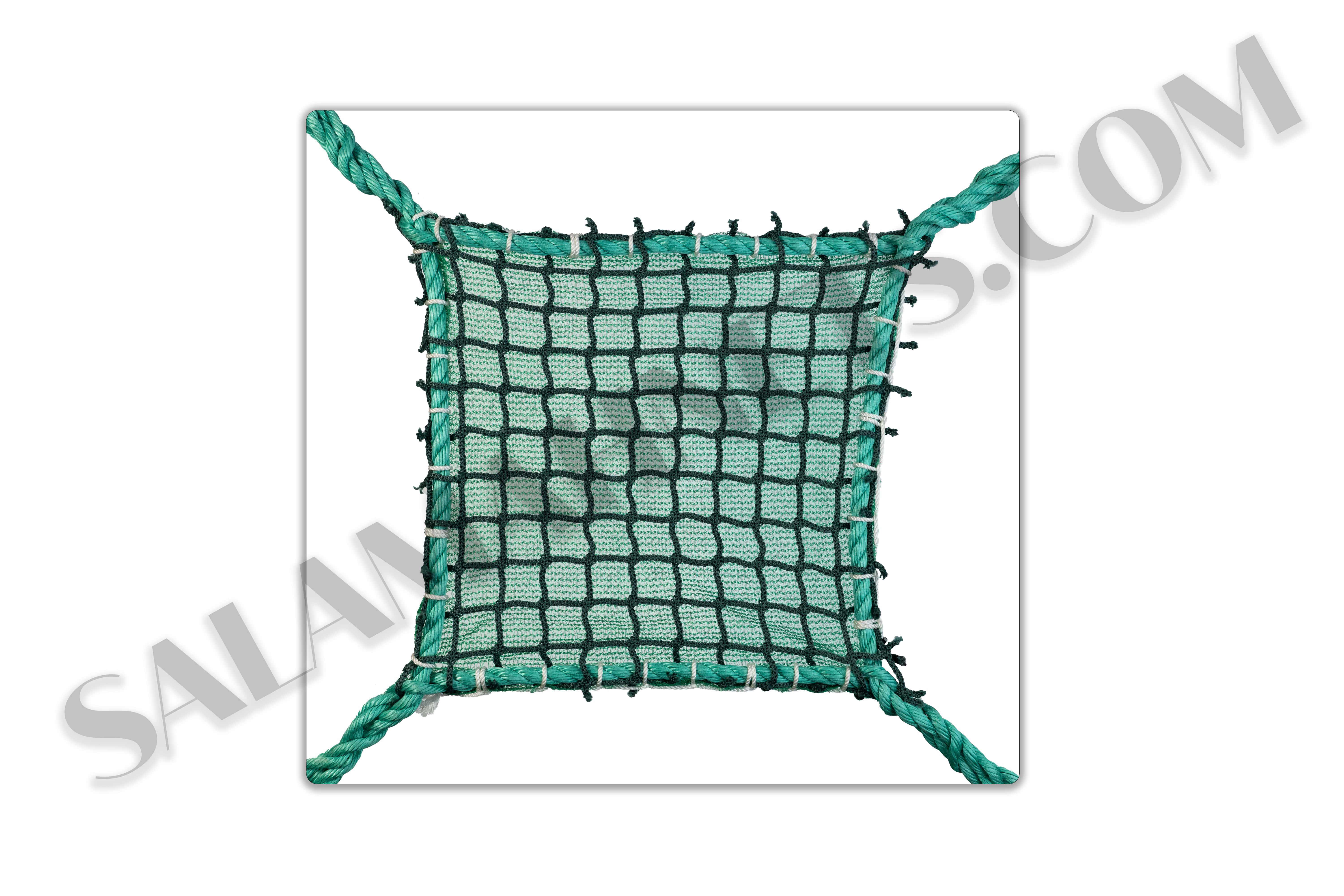3MM Twine, 30MM Mesh Knotless DSN Plus Monofilament Net Double Layer Safety Net