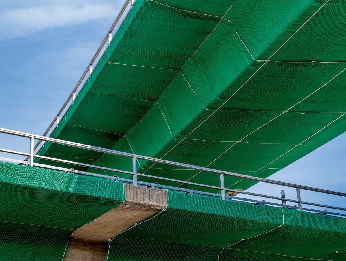 3MM Twine, 35MM Mesh Knotless DSN Plus Monofilament Net Double Layer Safety Net