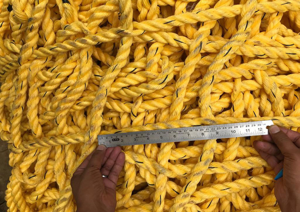 20MM Passing/Knotted for lifting Single Layer Safety Net