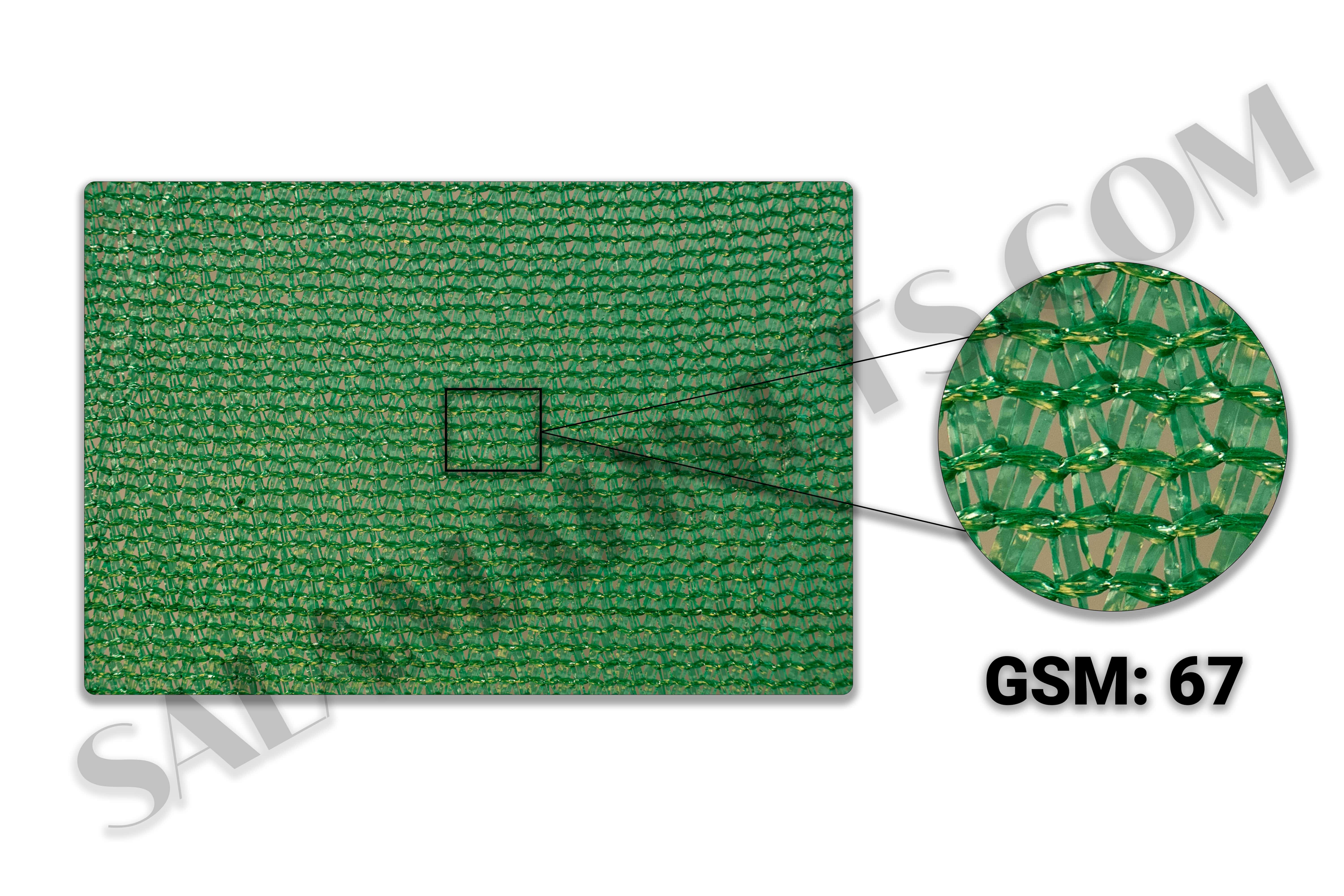 Salamah Agro Shade Nets | 50% Shading | 67 GSM