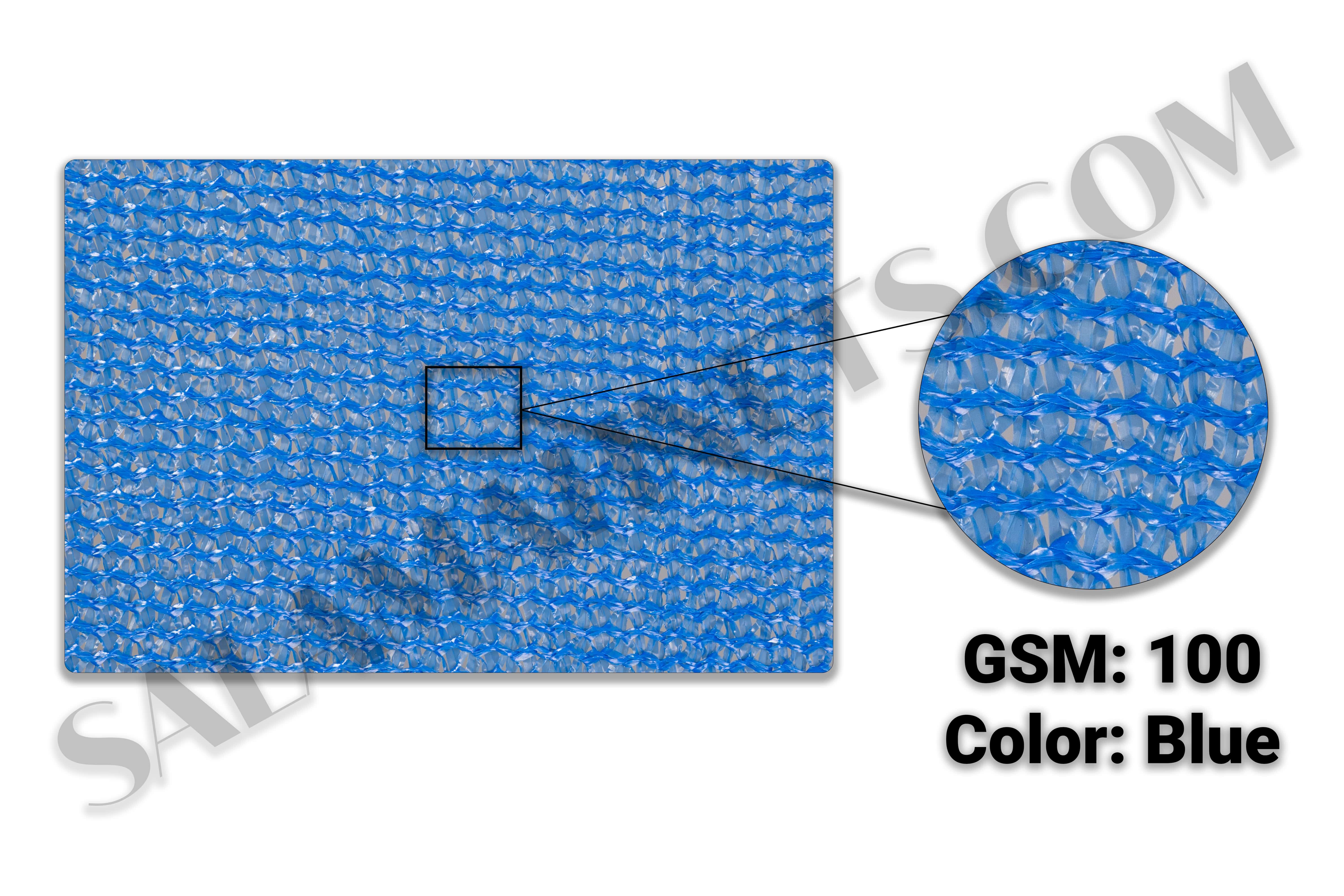Salamah Blue Agro Shade Nets | 75% Shading | 100 GSM