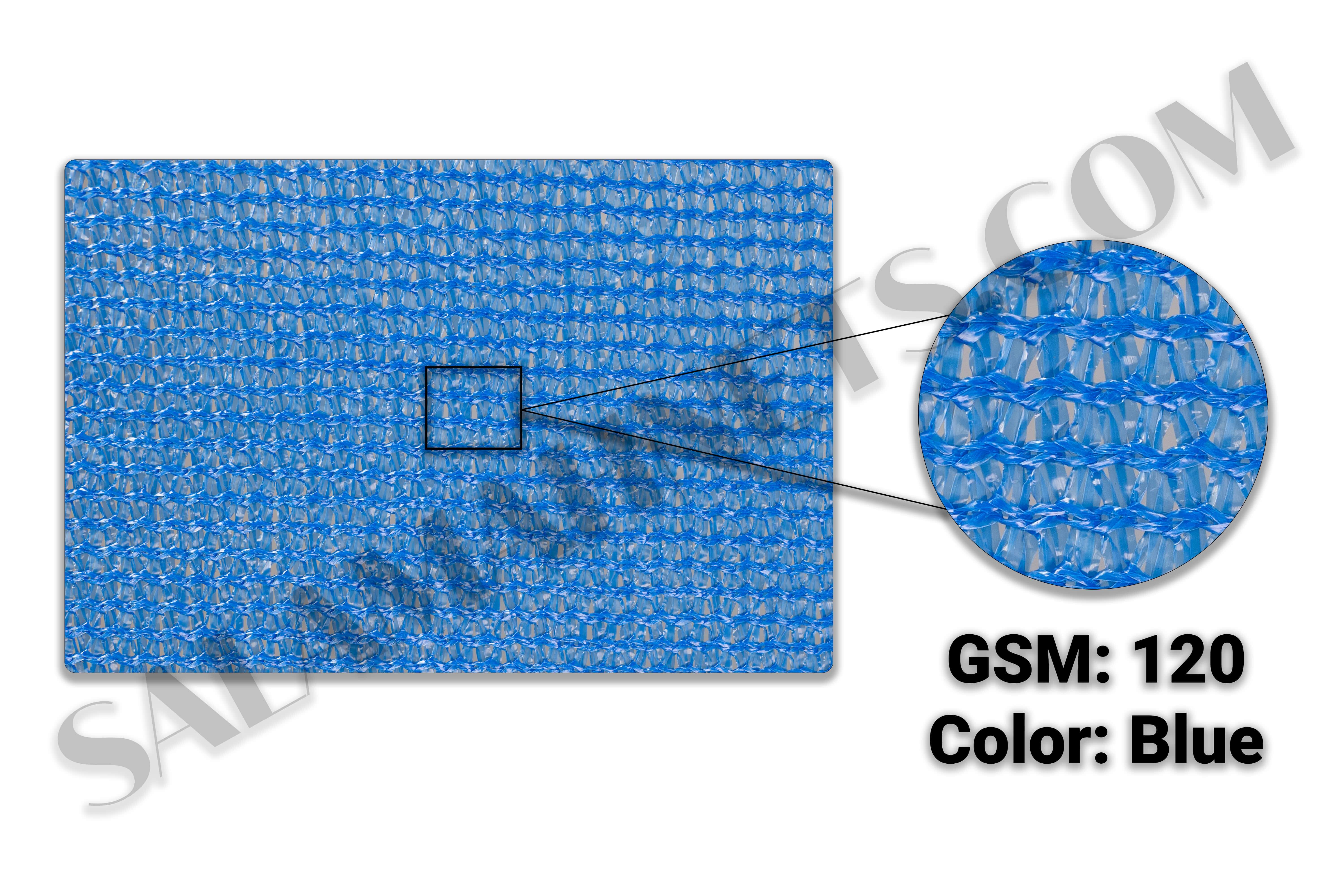 Salamah Blue Agro Shade Net | 90% Shading | 120 GSM