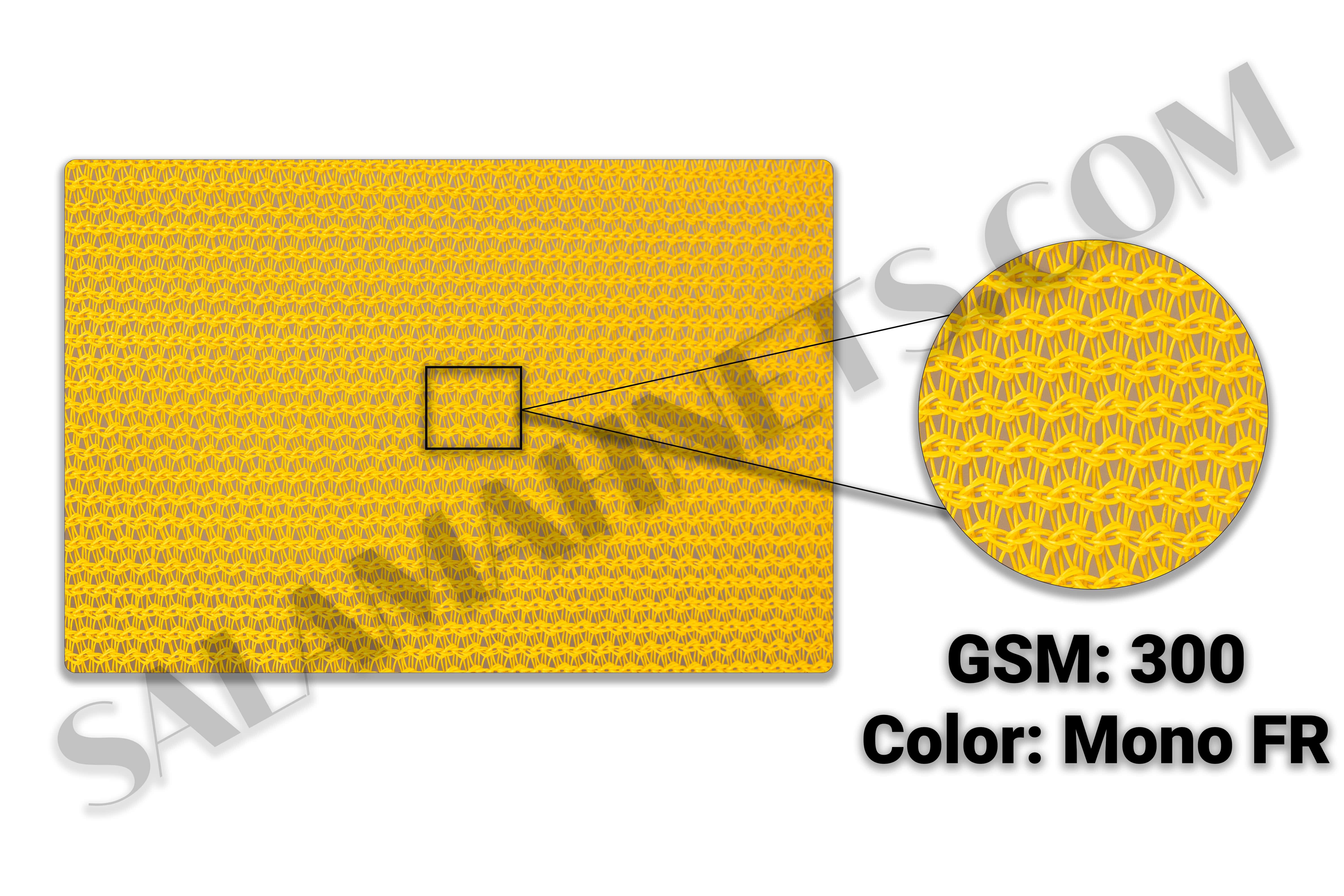 Salamah FR Yellow Agro Monofilament Shade Net | 300 GSM