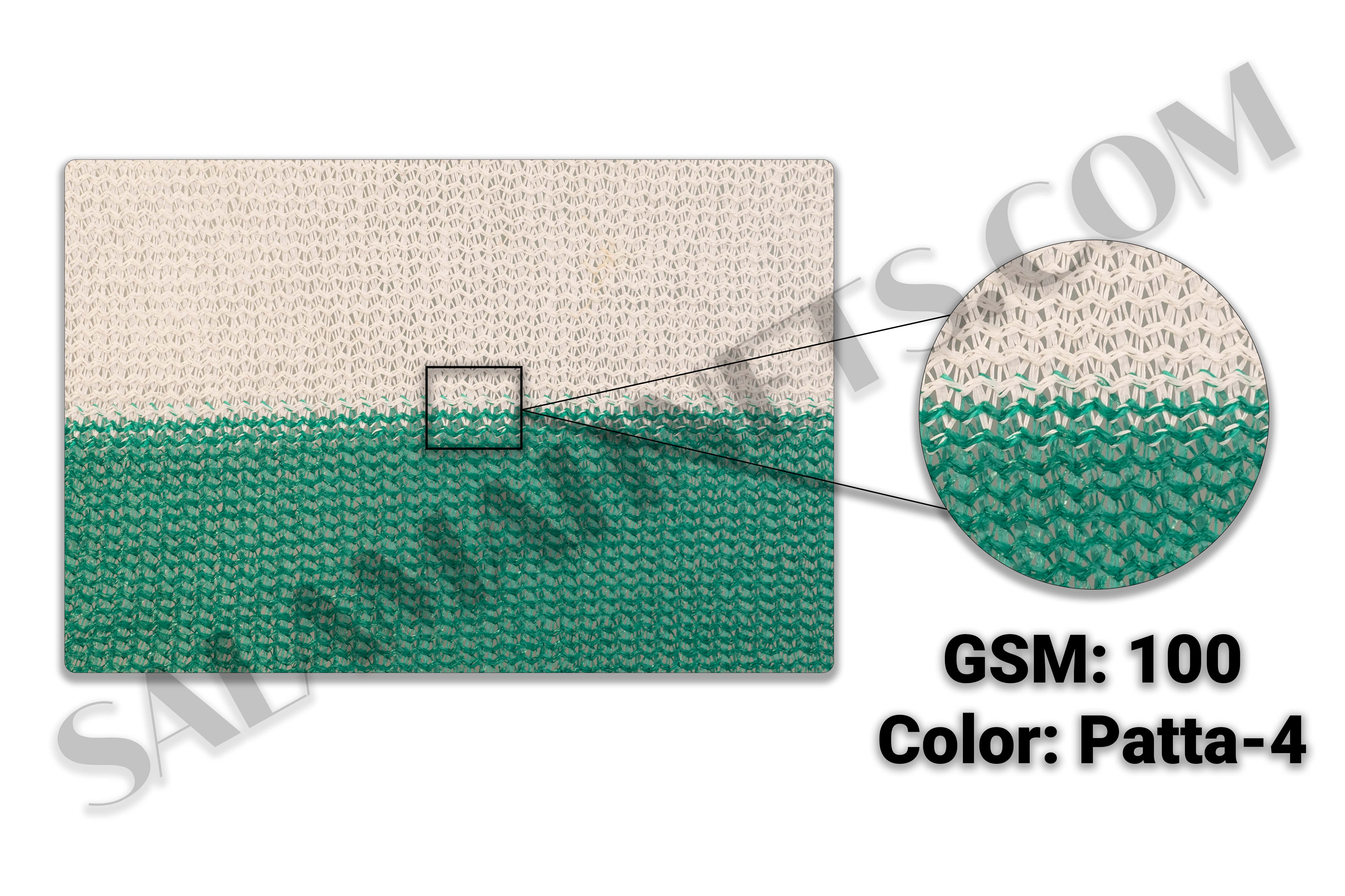 Salamah Agro Shade Net - Patta Green X White