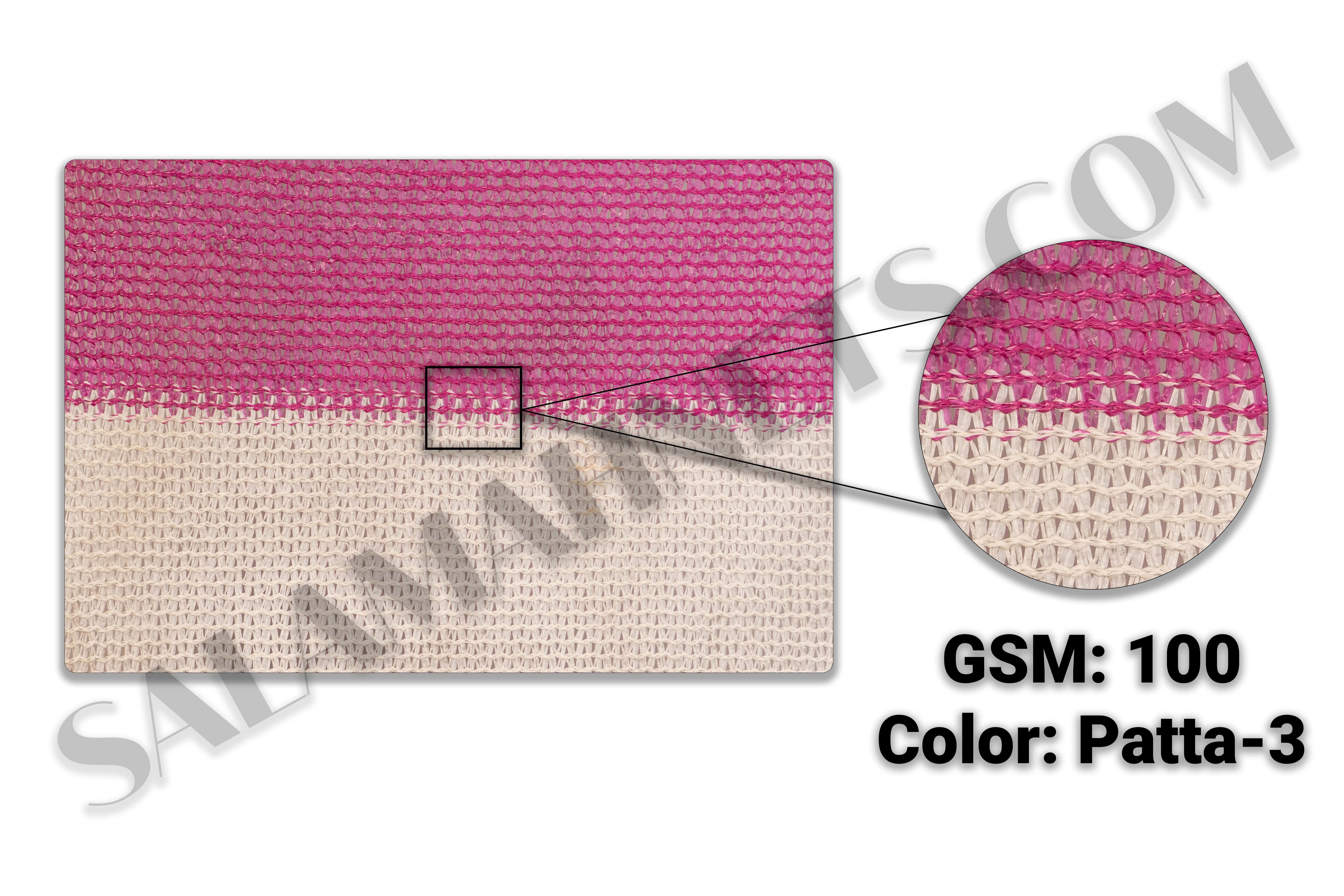 Salamah Agro Shade Net - Patta Pink X White