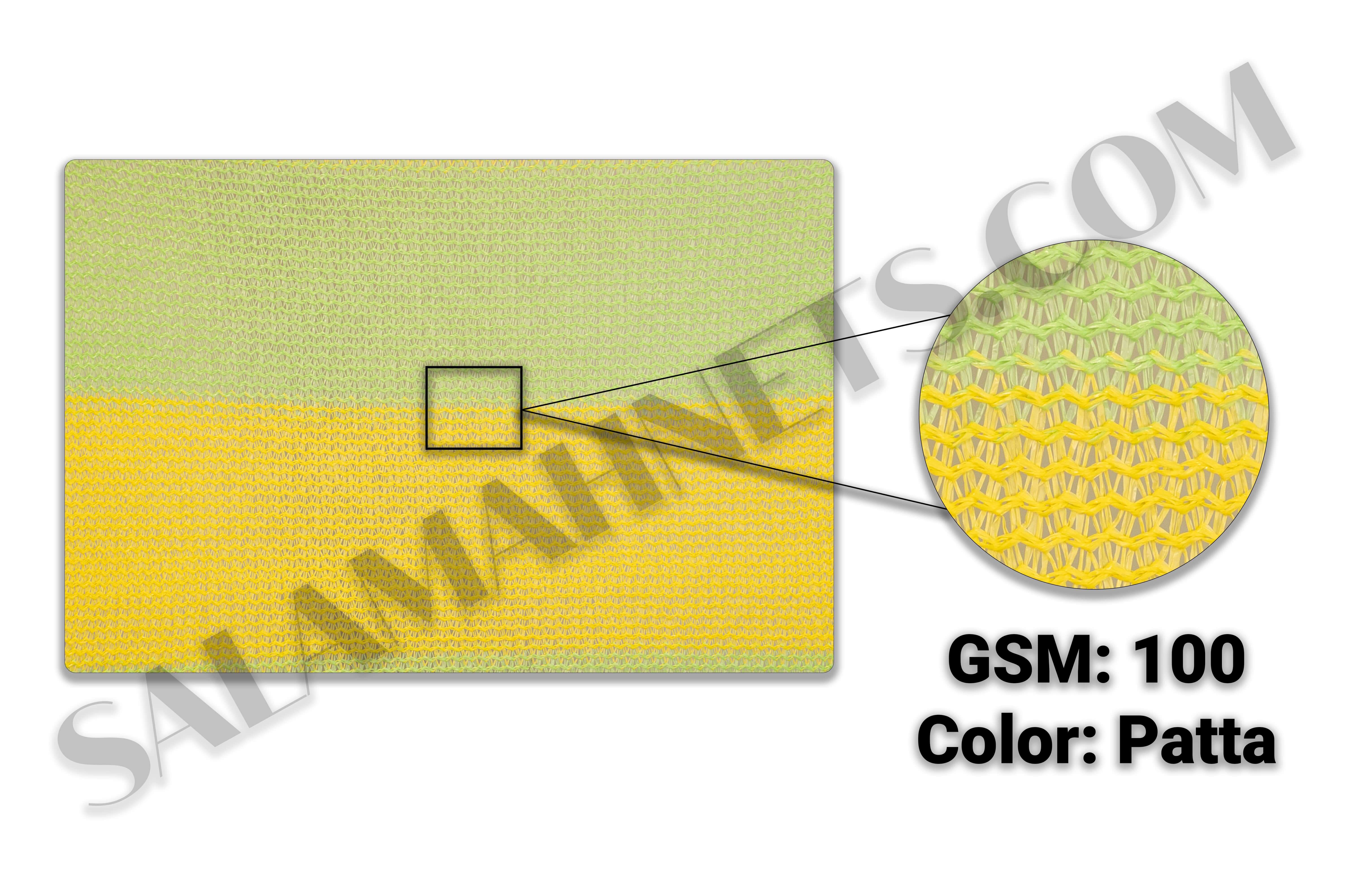 Salamah Agro Shade Net - Patta Green X Yellow