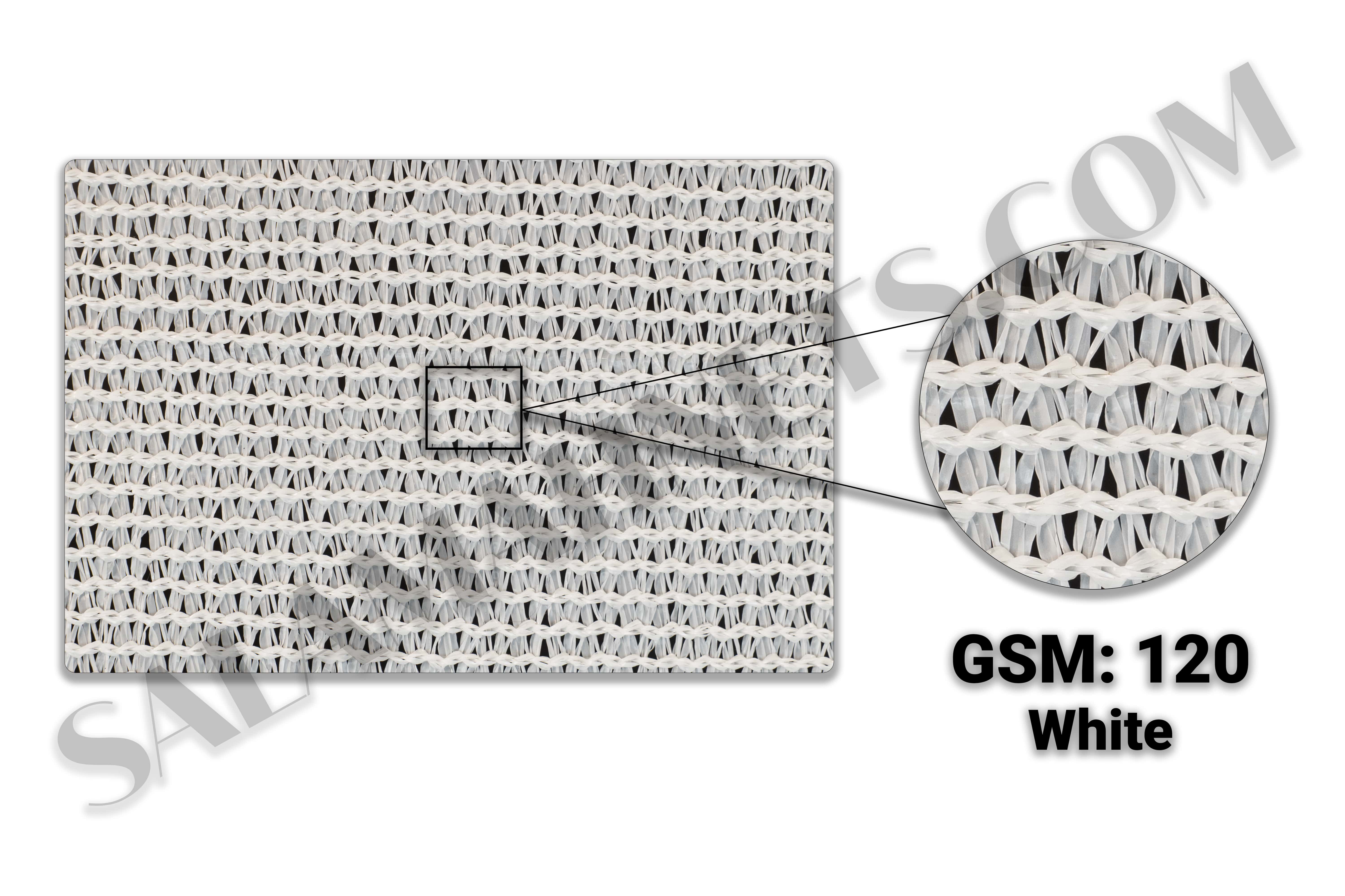 Salamah White Agro Shade Net | 90% Shading | 120 GSM