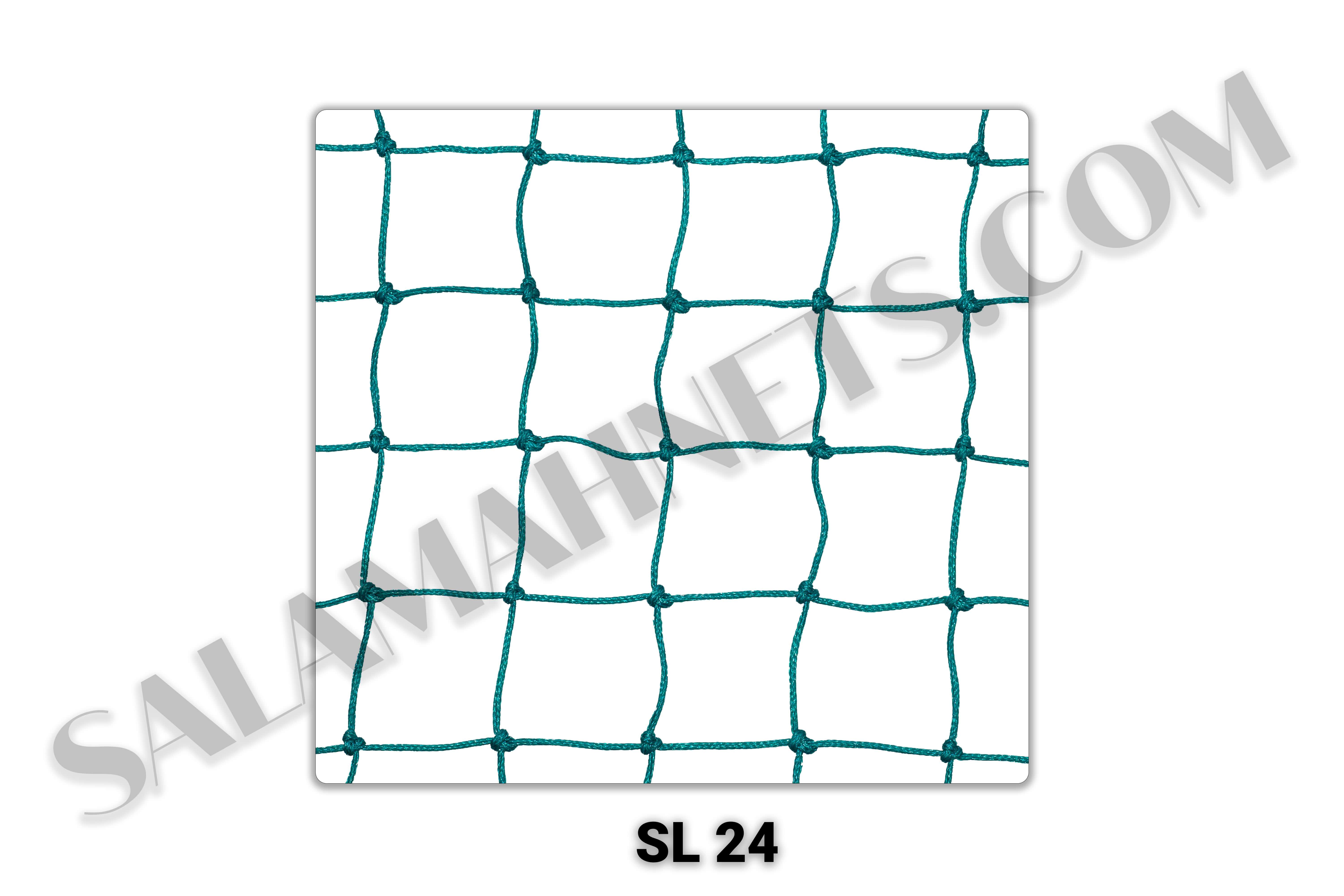 Salamah 50MM Braided Net | 2.5MM Thickness | Economical & Lightweight for Futsal Covering