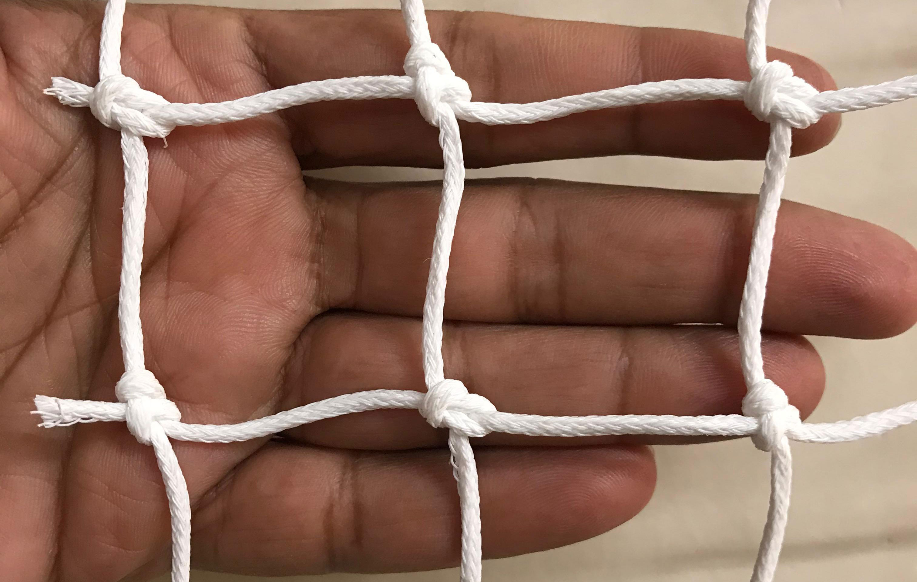 Salamah 50MM White Braided Net | 2.5MM Thickness | Fencing Net