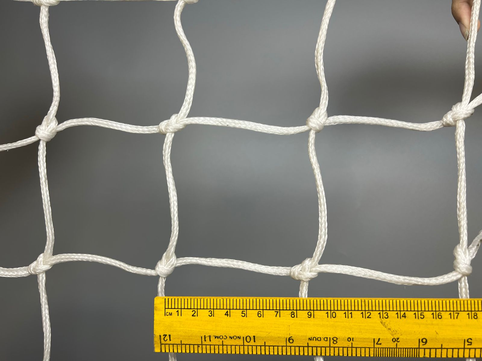 Salamah 100MM White Braided Net | 5MM Thickness | Stronger and Robust Goal Post nets