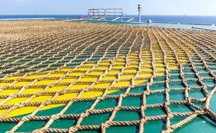 Salamah Sisal rope Helideck Net