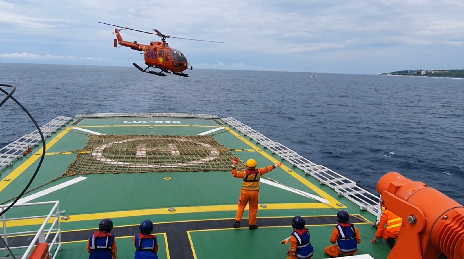 Salamah PP Rope Helideck Nets