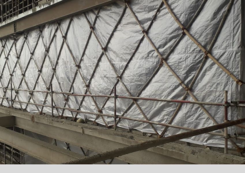 Temporary Monsoon Shed