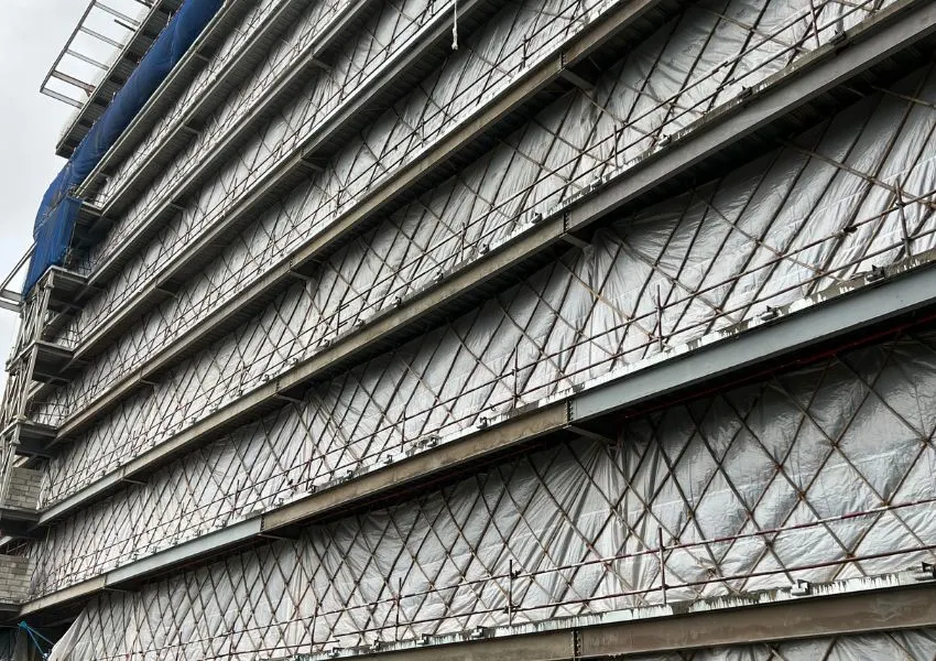 Installation of Temporary Monsoon Shed