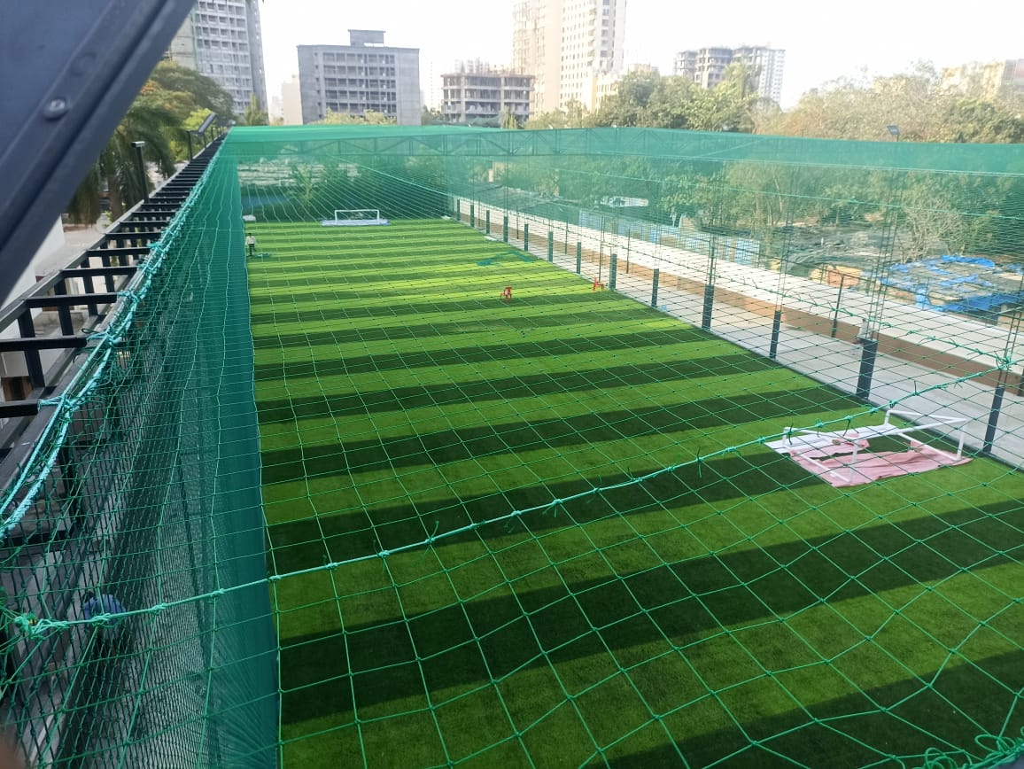 top roof football net