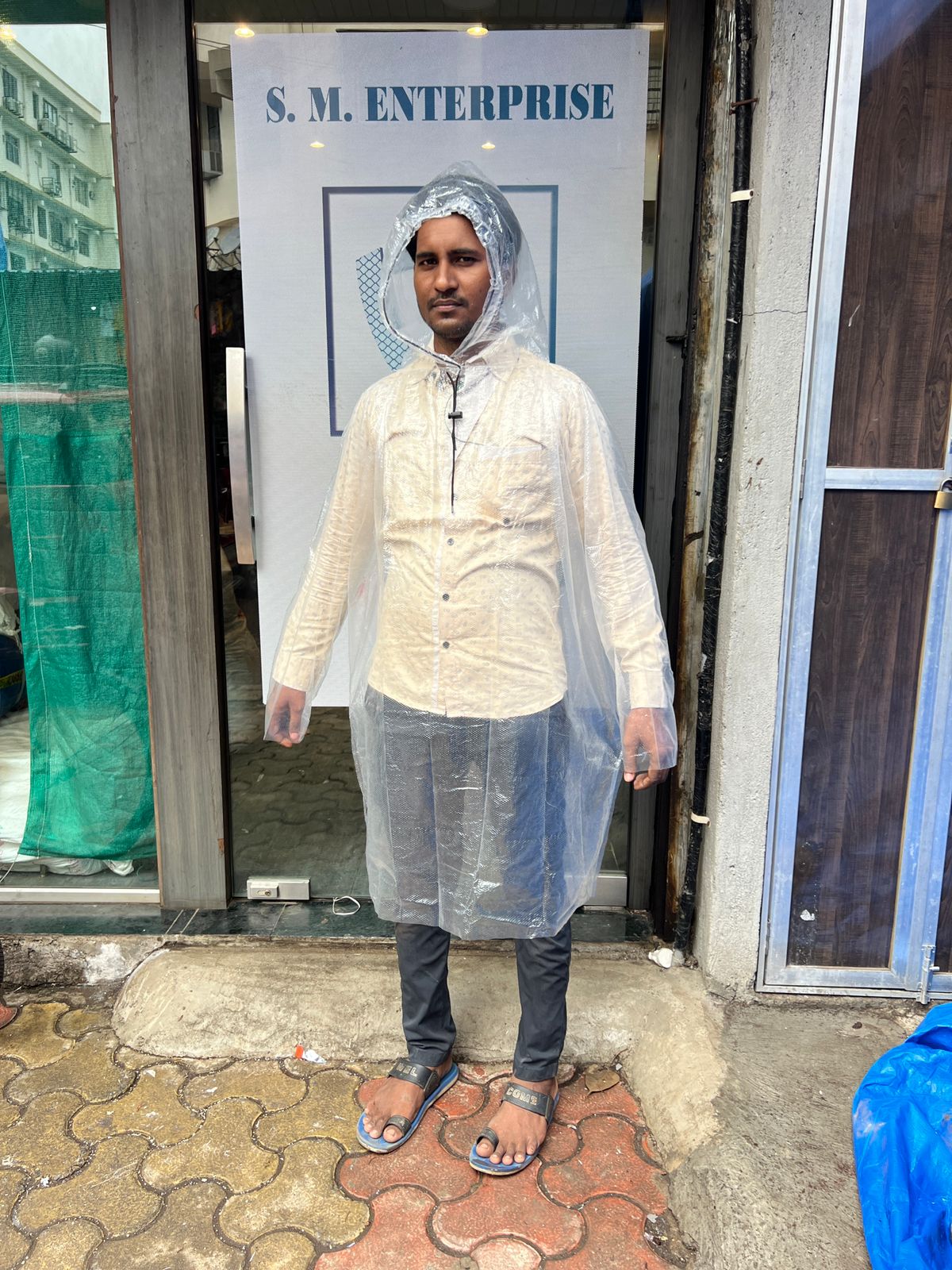 Rain protection Poncho