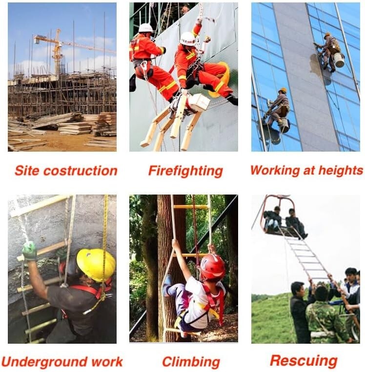 Safety aluminium Ladder for rescue