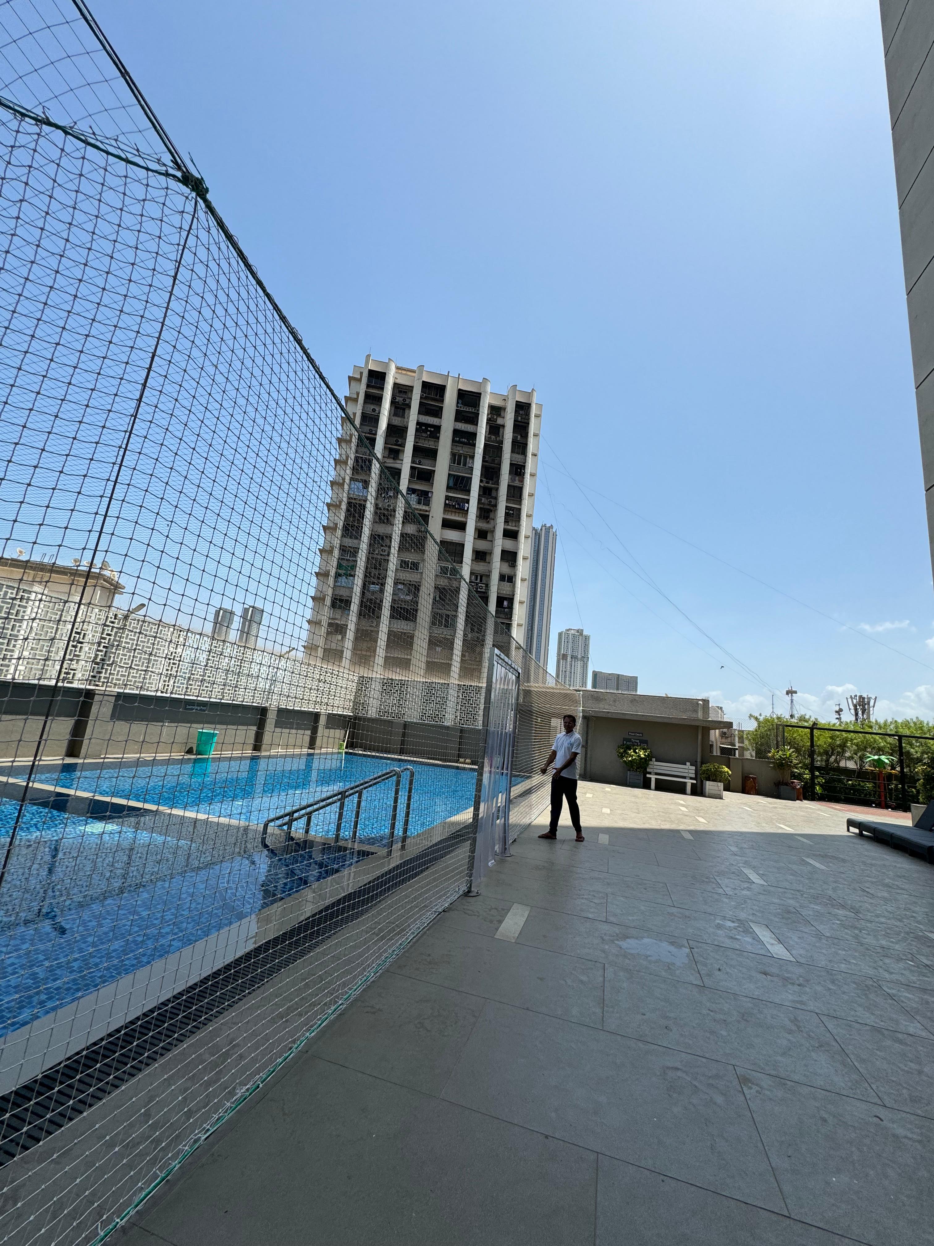 swimming pool net cover