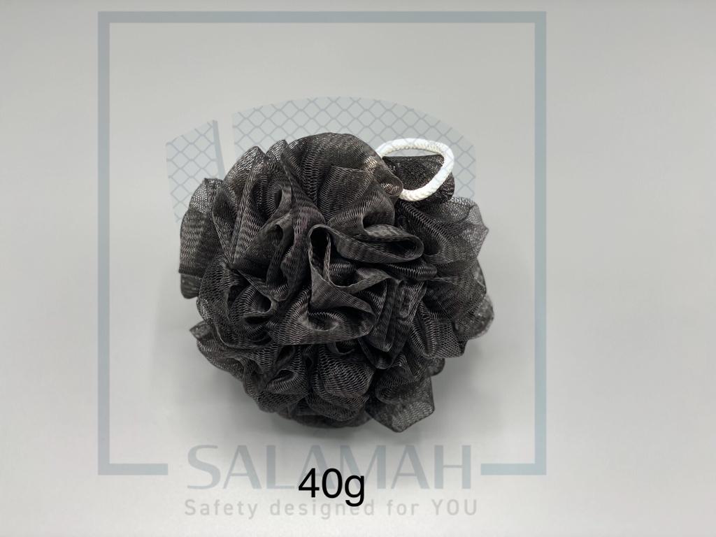 Black round Loofah