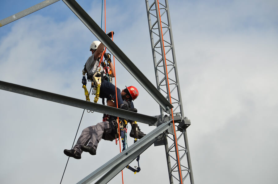 Tower Rescue fall arrest harness Kit