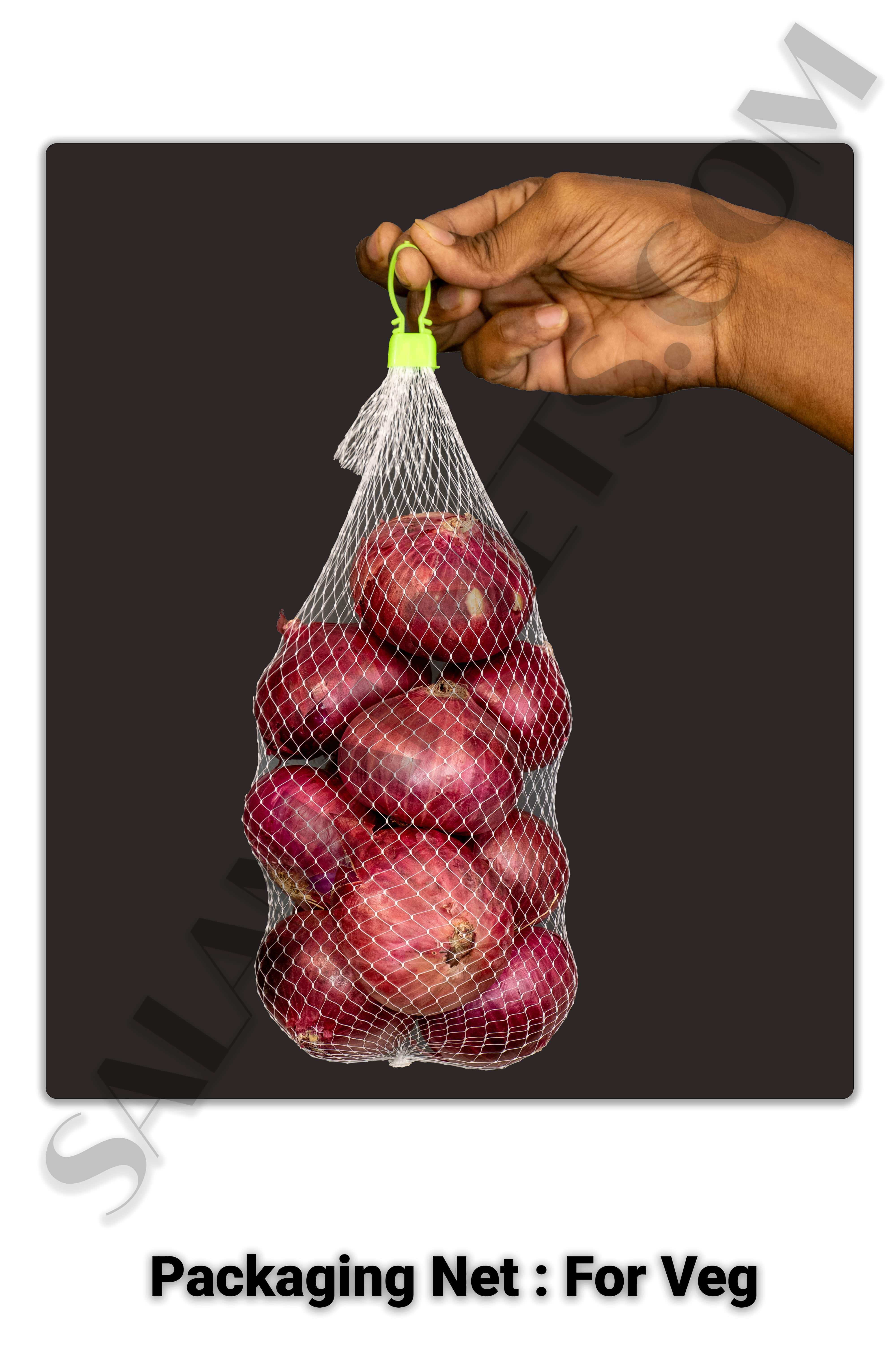 Packaging Nets can take weight capacity upto 5 kgs