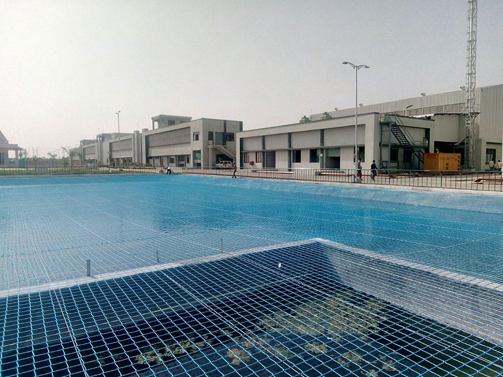 safety net to cover fish ponds