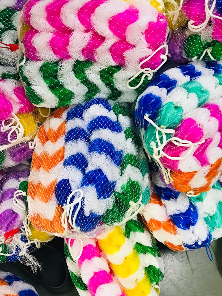 Long Loofah Scrubber